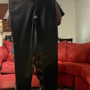 Black jeggings